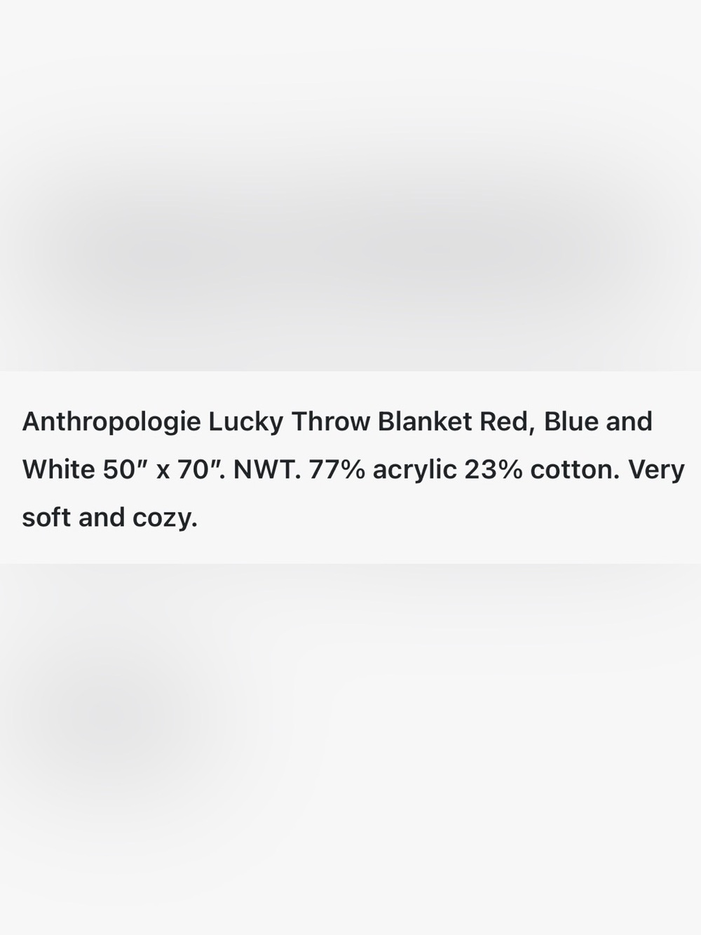 Anthropologie Wove Jacquard Knit Lucky Clover Throw NWT - Picture 3 of 10